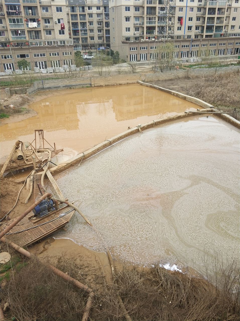 彭州沉淀池淤泥清理-厂区废水池淤泥清淤